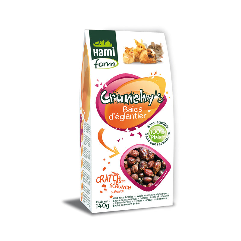Crunchy’s Bacche di rosa canina 140 gr
