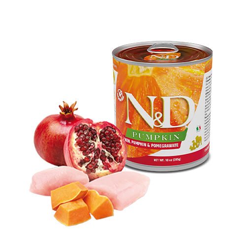 N&D Pumpkin Canine con Pollo, Zucca e Melograno