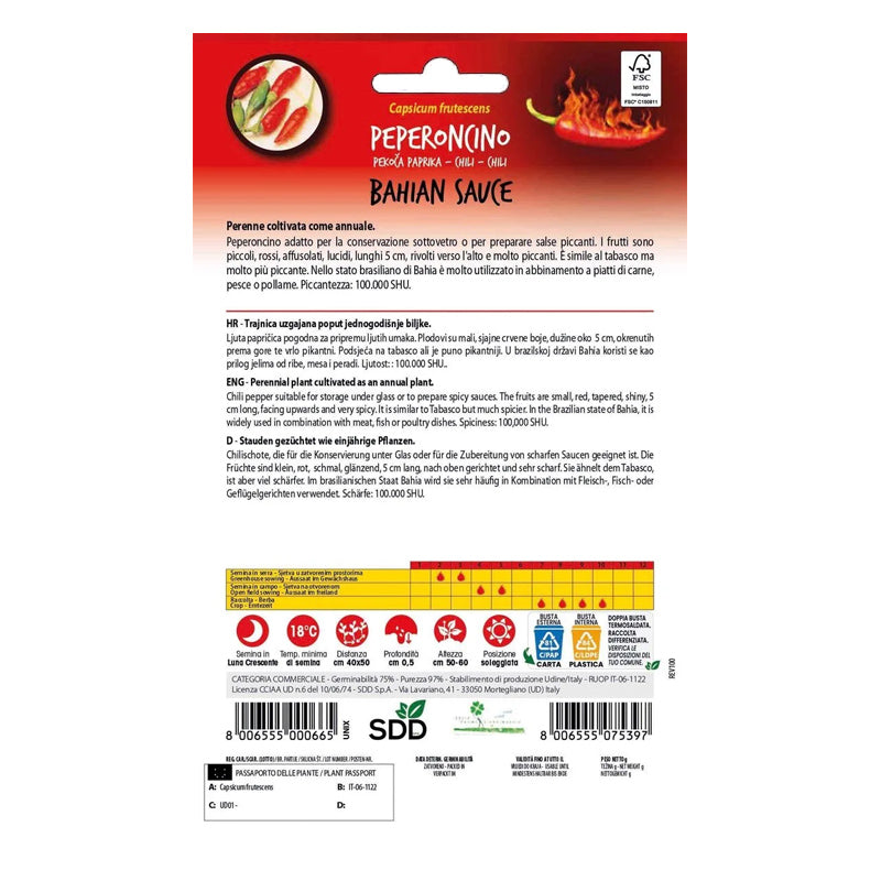 Peperoncino Bahian Sauce
