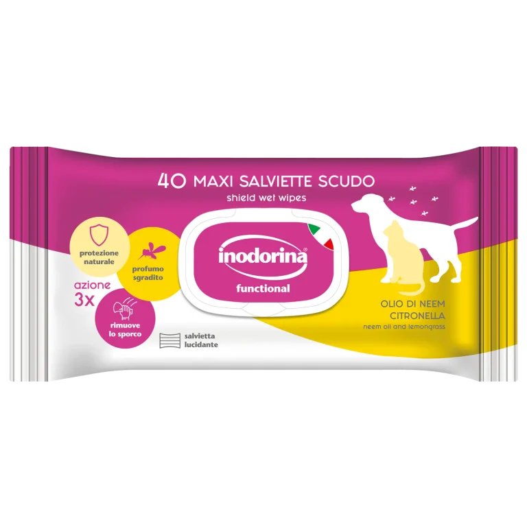 Inodorina Salviette Functional Scudo 40pz