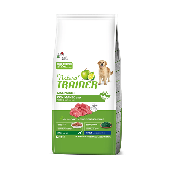 Natural Trainer Maxi Adult con Manzo - Giardango