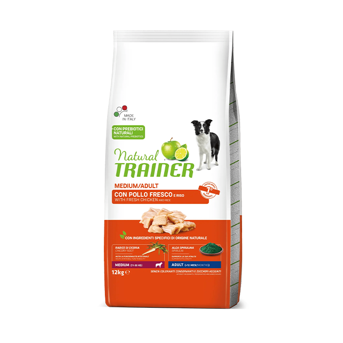 Natural Trainer Medium Adult con Pollo - Giardango