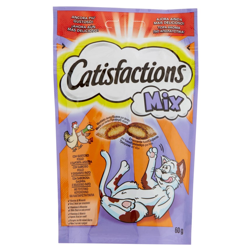 Catisfaction con Anatra e Pollo 60 g