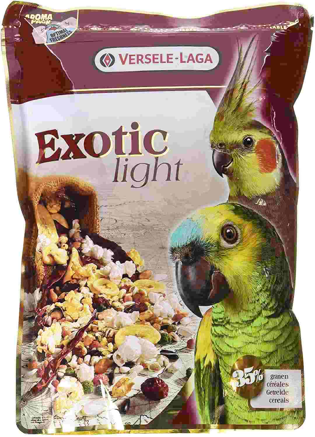 Exotic Light per Parrocchetti e Calopsiti 750 g