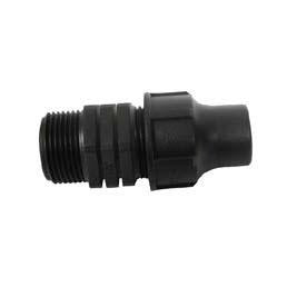 Raccordo per Tubo da 16 mm con Innesto Filettato Busta da 4 pz