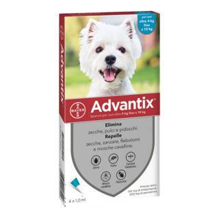 Advantix Spot-On 4 kg-10 kg 1 Pipetta