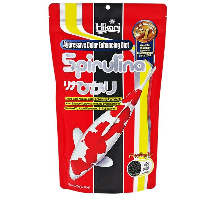 Hikari spirulina mini 500 g - Giardango