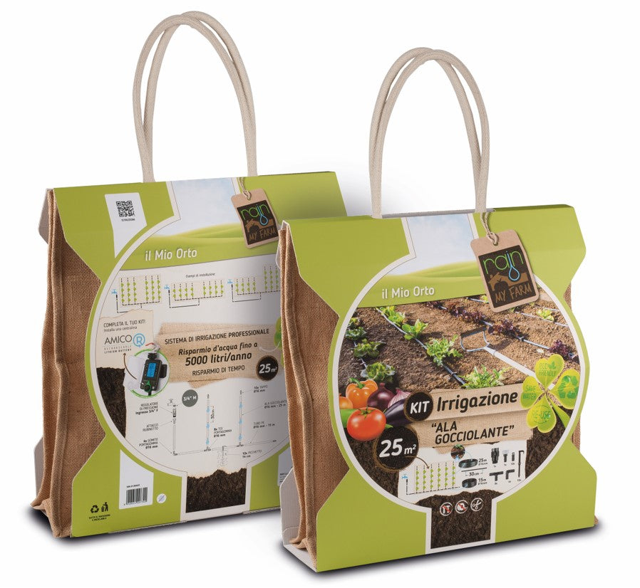 Kit Irrigazione per Orto con Ala Gocciolante - Giardango