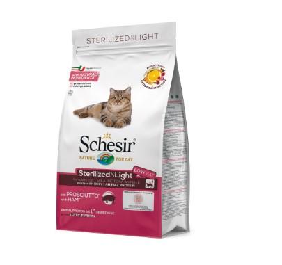 Schesir Sterilised e Light Adult con Prosciutto 1,5 kg - Giardango