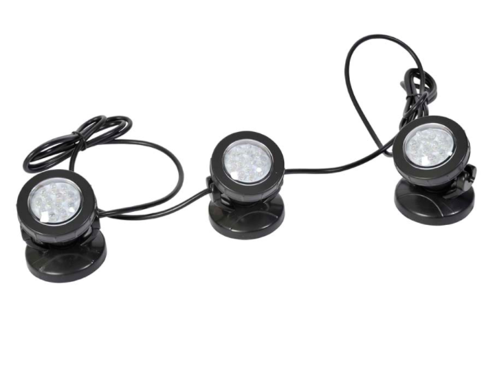 Set da 3 Faretti per Laghetto - Giardango