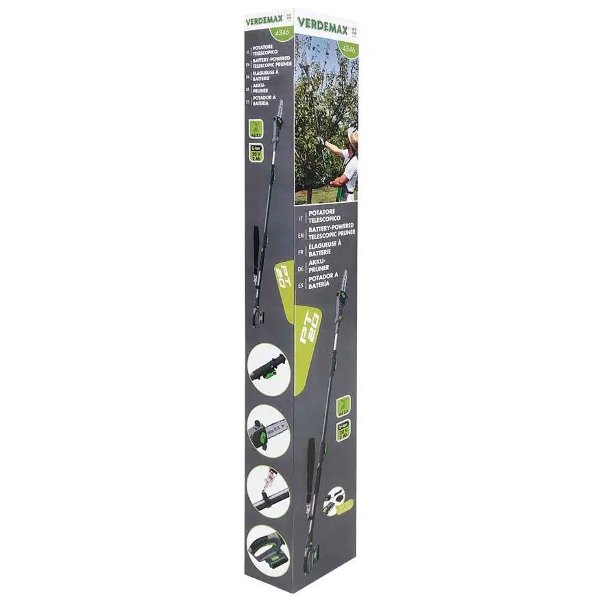 Verdemax Potatore telescopico PT20 a batteria