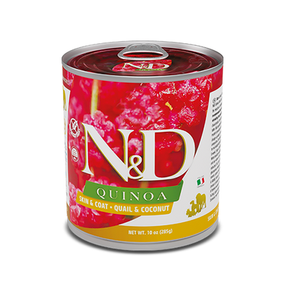 N&D Quinoa Canine Skin & Coat Quaglia
