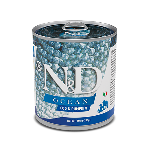 N&D Ocean Canine con Merluzzo e Zucca