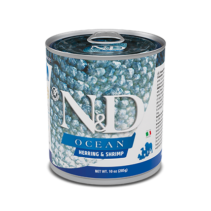 N&D Ocean Canine con Aringa e Gamberetti