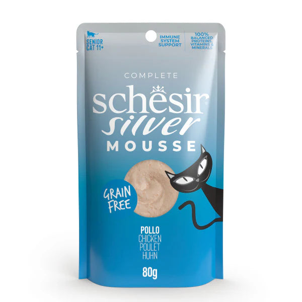 Schesir Silver Pollo in mousse 80g