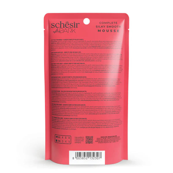 Schesir After Dark Pollo con manzo in mousse 80g