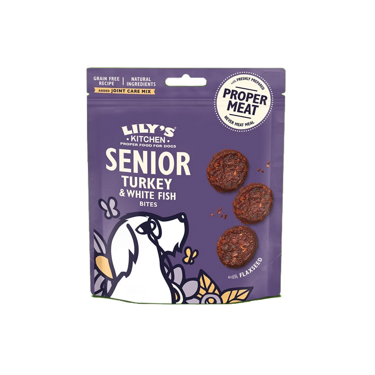 Lily's Kitchen Senior Bocconcini di tacchino e pesce 70g