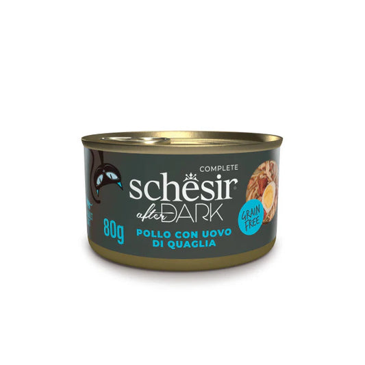 Schesir After Dark Pollo con uovo di quaglia in brodo 80g
