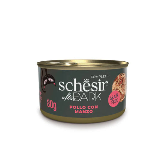 Schesir After Dark Pollo con manzo in brodo 80g