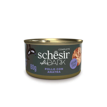 Schesir After Dark Pollo con anatra in brodo 80g
