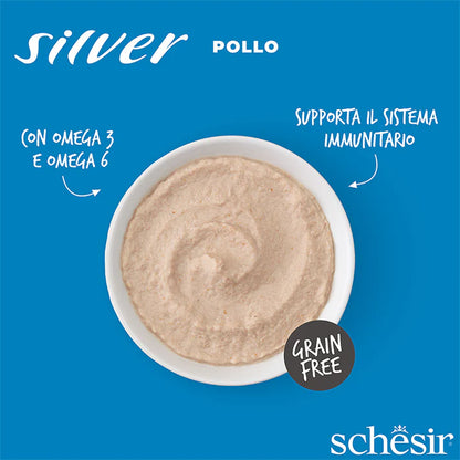 Schesir Silver Pollo in mousse 80g