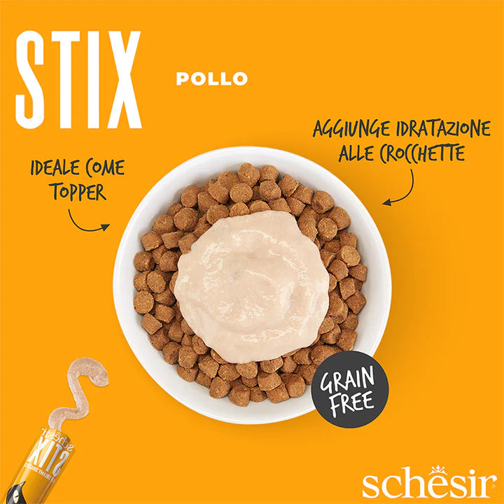 Schesir Stix Snack in crema pollo 90g