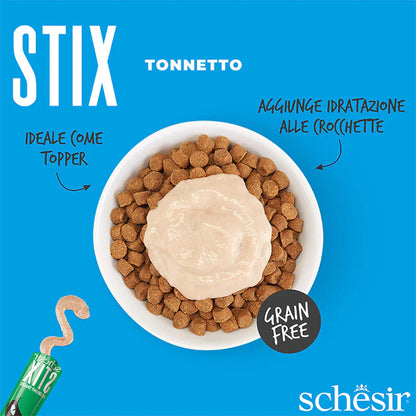 Schesir Stix Snack in crema tonno 90g