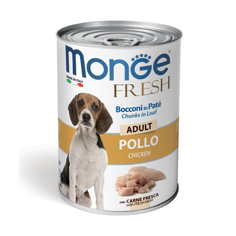 Monge Fresh Adult Bocconi in paté con Pollo