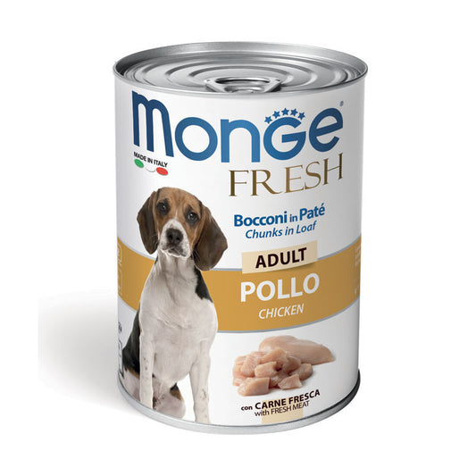 Monge Fresh Adult Bocconi in paté con Pollo
