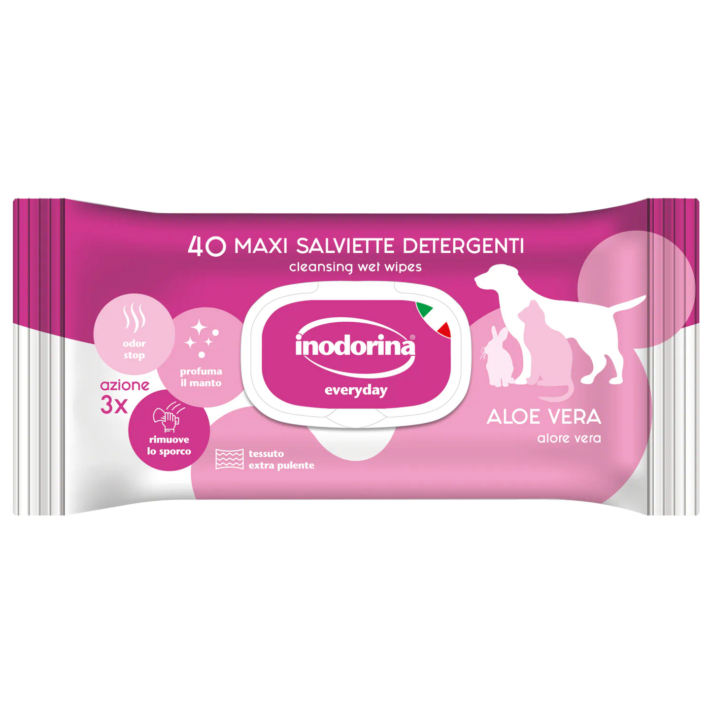 Inodorina Salviette detergenti Everyday 40pz