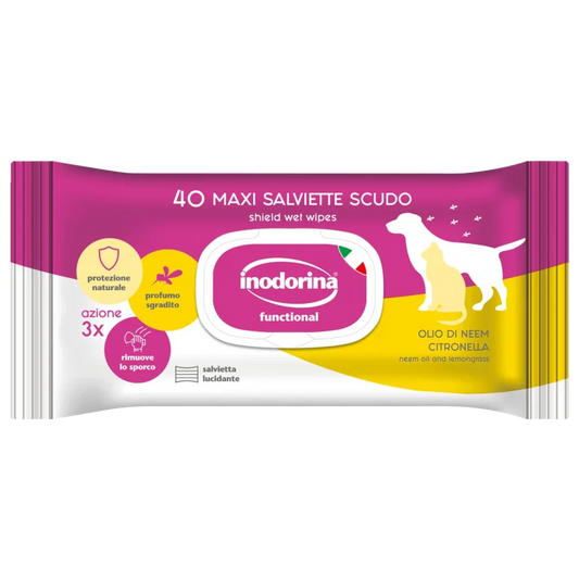 Inodorina Salviette Functional Scudo 40pz