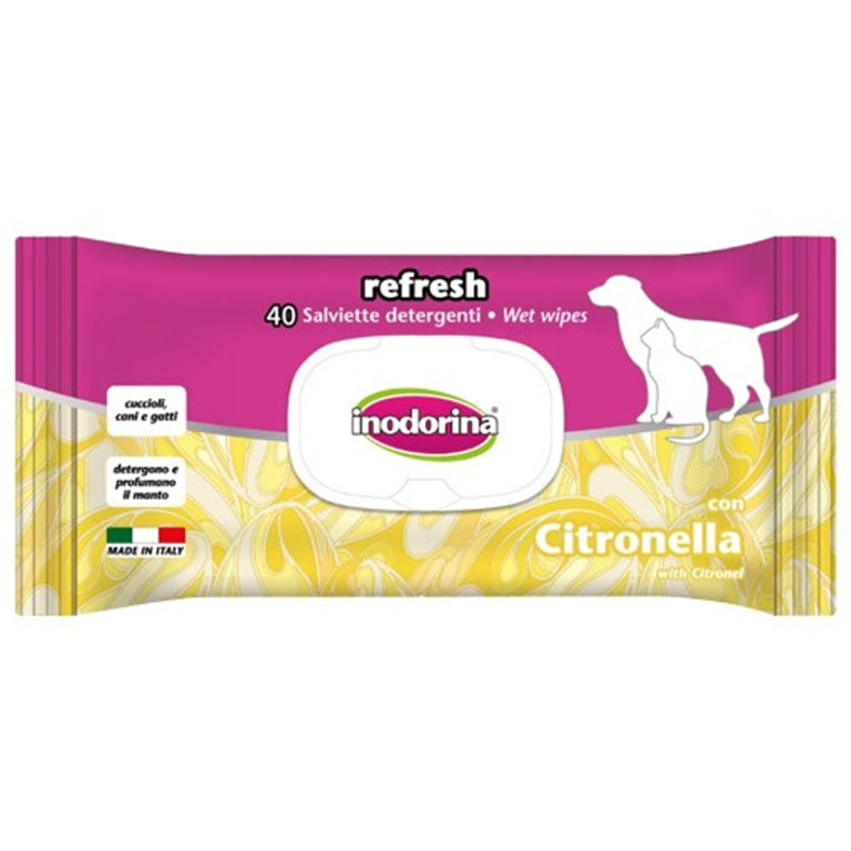 Inodorina Salviette detergenti Refresh 40pz
