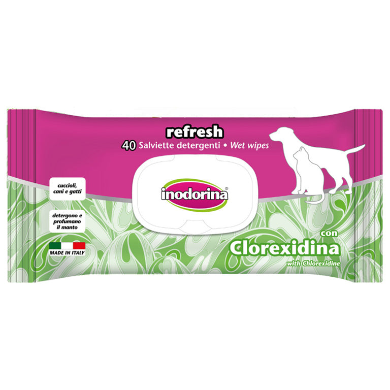 Inodorina Salviette detergenti Refresh 40pz