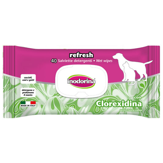 Inodorina Salviette detergenti Refresh 40pz