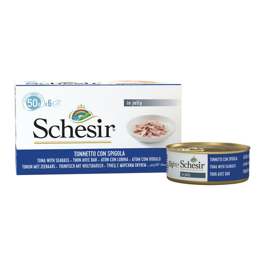 Schesir Cat Tonnetto con Spigola 6 x 50 g