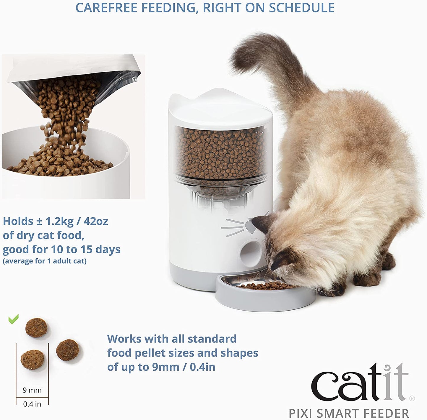 Distributore Catit Pixi Smart Feeder 1.2 kg
