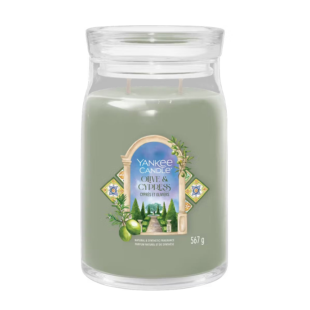Yankee Candle Olive & Cypress