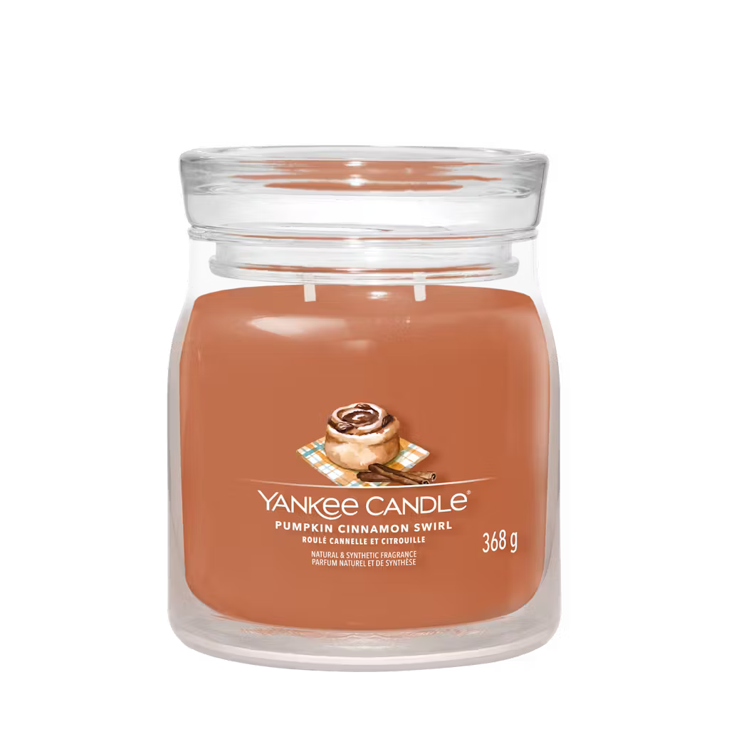 Yankee Candle Pumpkin Cinnamon Swirl