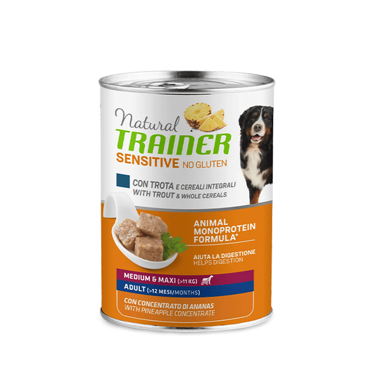 Natural Trainer Sensitive Medium/Maxi Adult con Trota Wet - Giardango