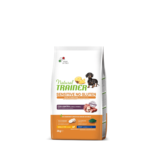 Natural Trainer Sensitive Small/Toy Adult con Anatra - Giardango