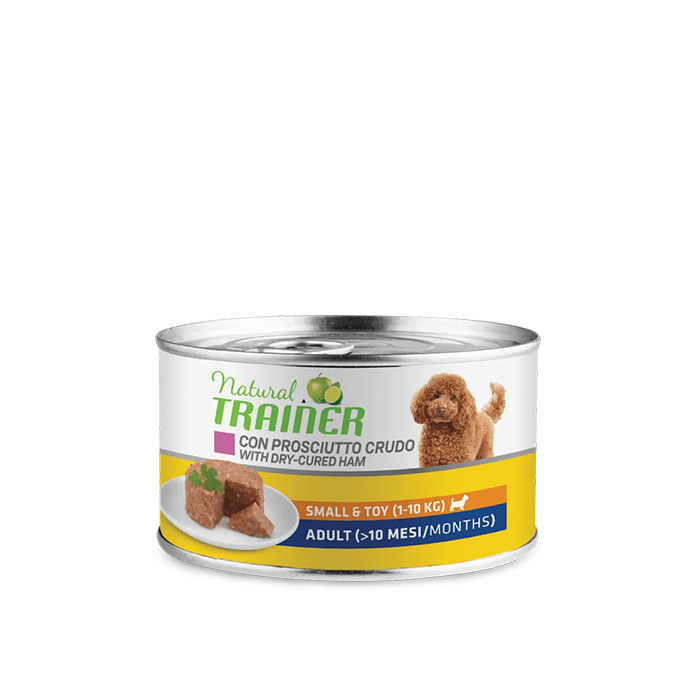 Natural Trainer Small/Toy Adult con Prosciutto Crudo Wet - Giardango