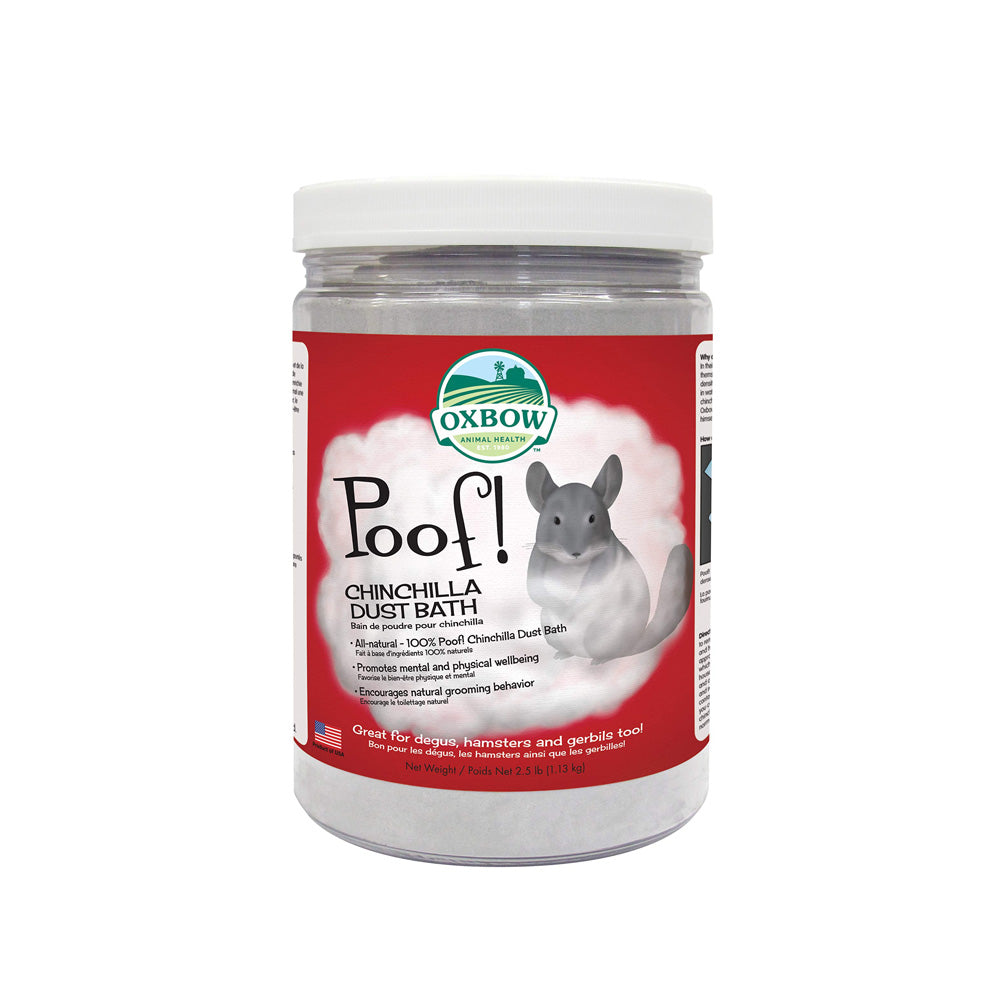 Oxbow Poof! Sabbia da bagno per cincillà