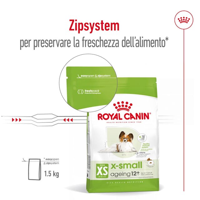 Royal Canin X-Small Ageing 12+ - Giardango