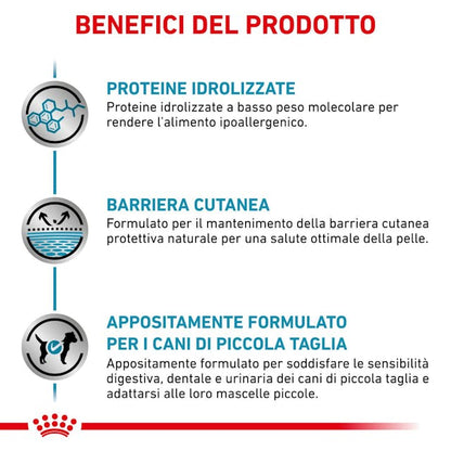Royal Canin Veterinary Hypoallergenic Small Dogs - Giardango