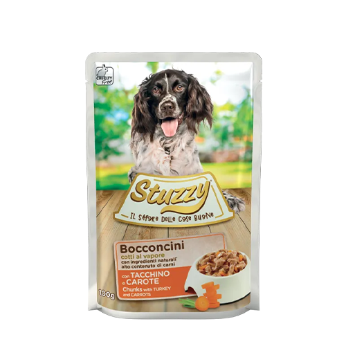 Stuzzy Bocconcini con Tacchino e Carote - Giardango