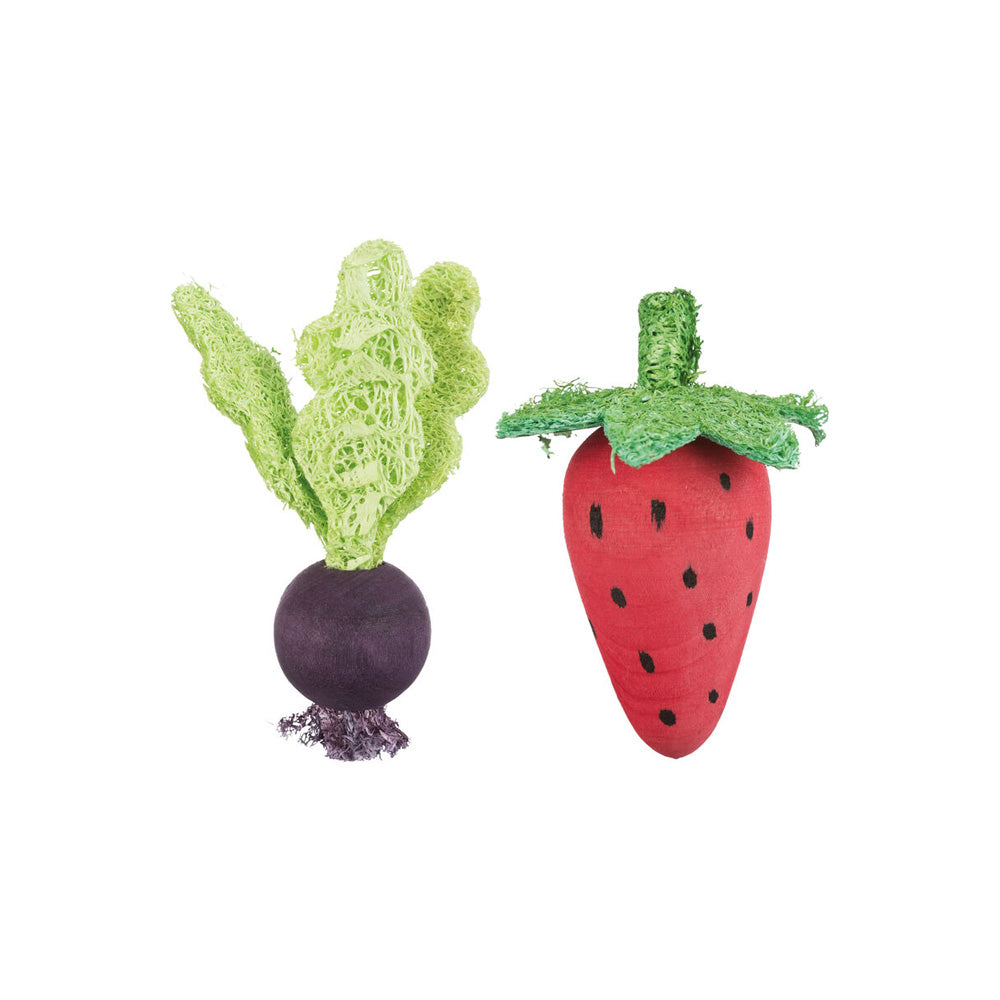 Trixie Set di giochi in legno e luffa