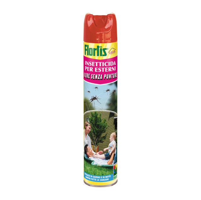 Insetticida spray 8 ore senza punture 750 ml Flortis - Giardango