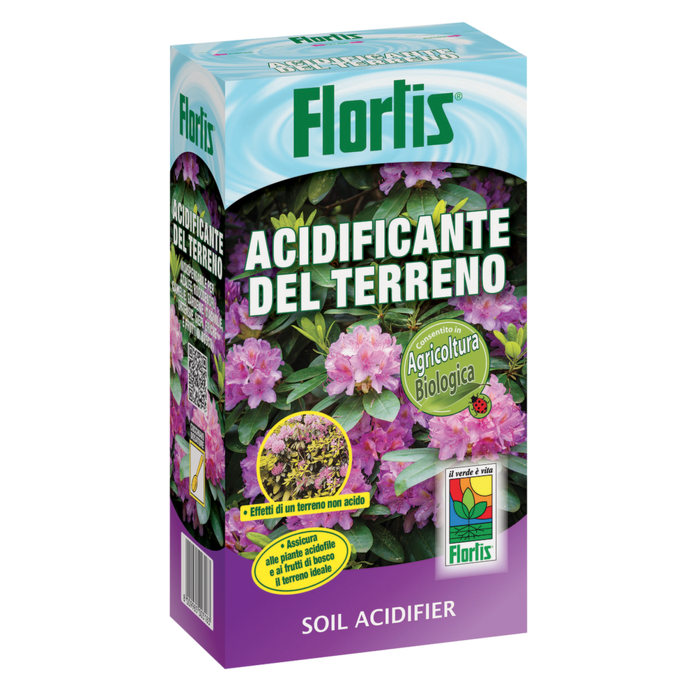 Acidificante del terreno granulare 1 kg Flortis - Giardango