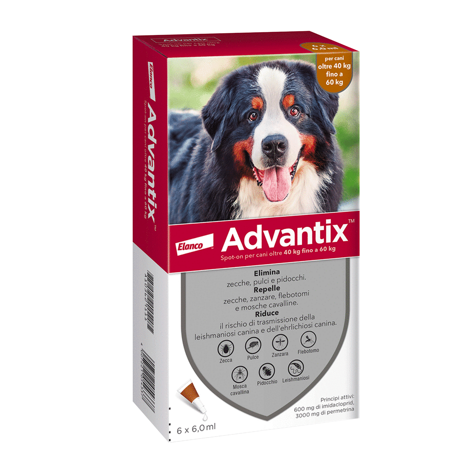 Advantix Spot-on per cani oltre 40kg - Giardango
