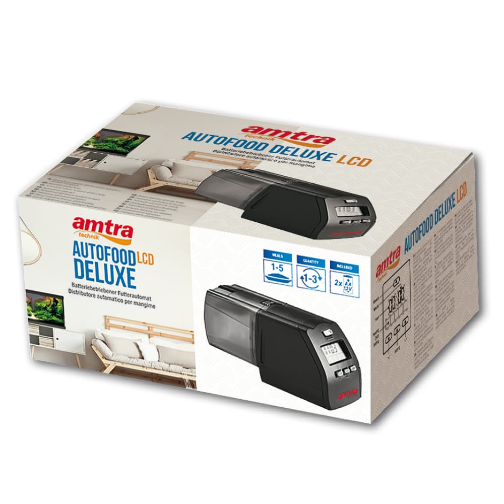 Amtra Mangiatoia Automatica Deluxe con Schermo a Lcd - Giardango